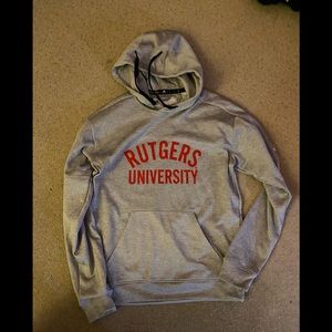 Adidas Rutgers Hoodie Mens Small
